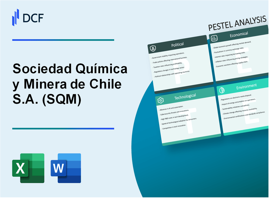 Sociedad Química y Minera de Chile S.A. (SQM) PESTLE Analysis