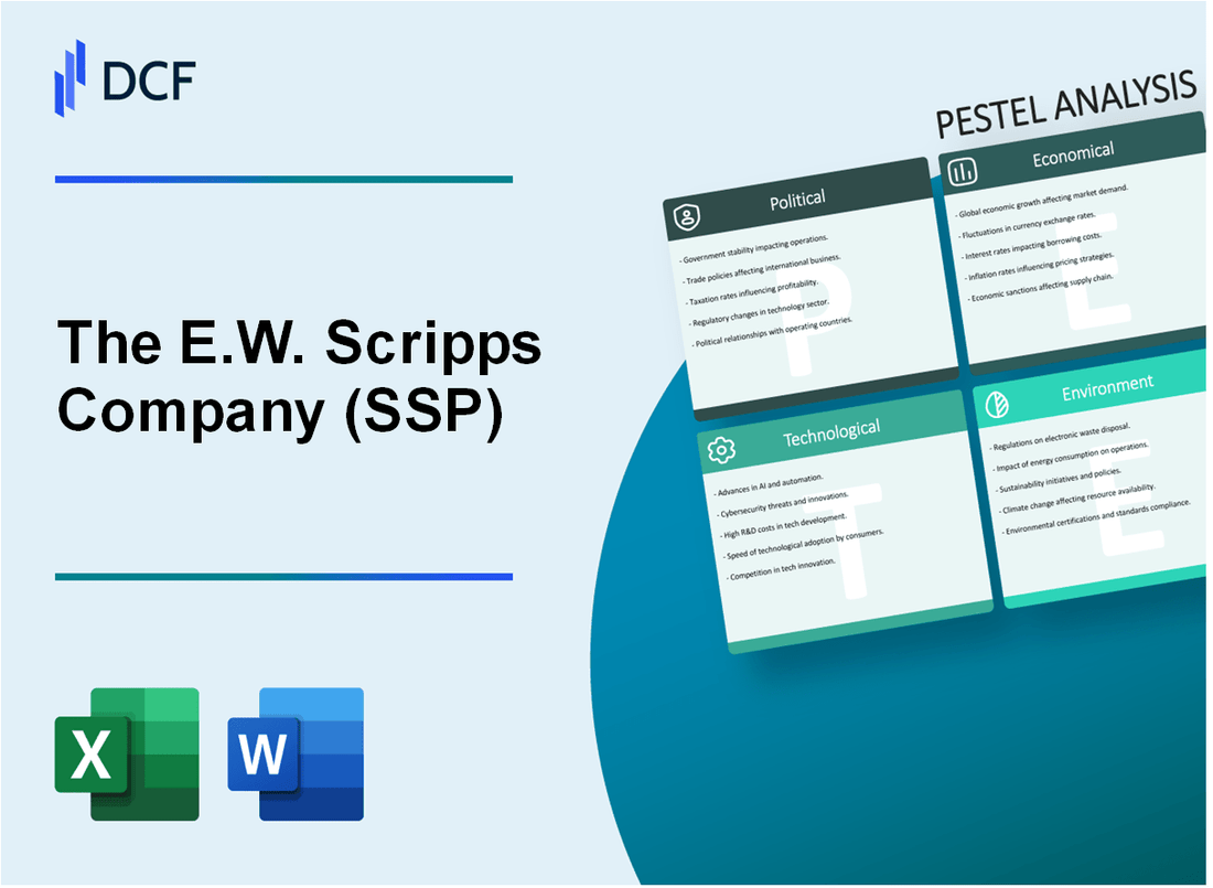 The E.W. Scripps Company (SSP) PESTLE Analysis