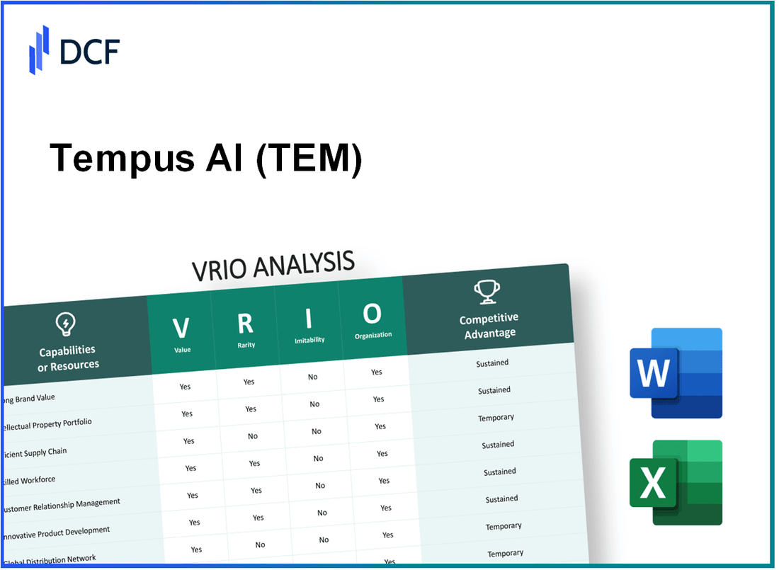 Tempus AI, Inc. (TEM): VRIO Analysis