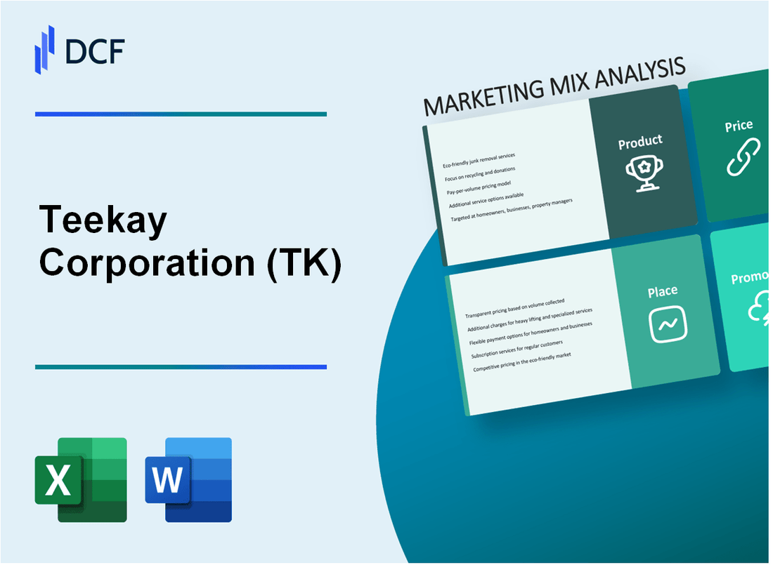 Teekay Corporation (TK) Marketing Mix