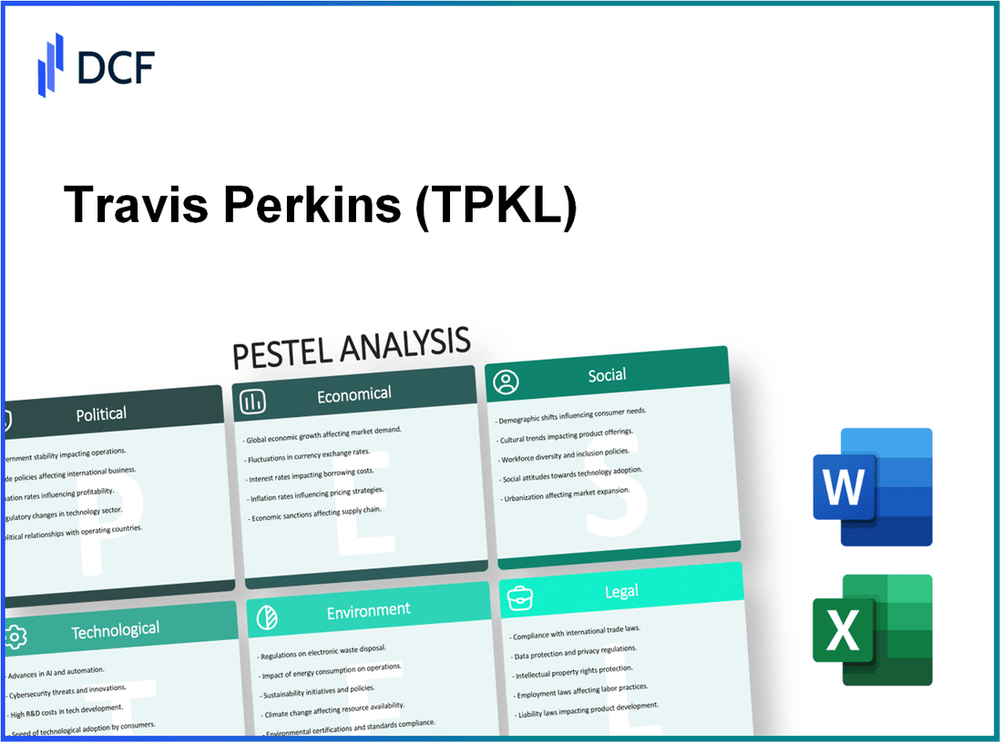 Travis Perkins plc (TPK.L): PESTEL Analysis