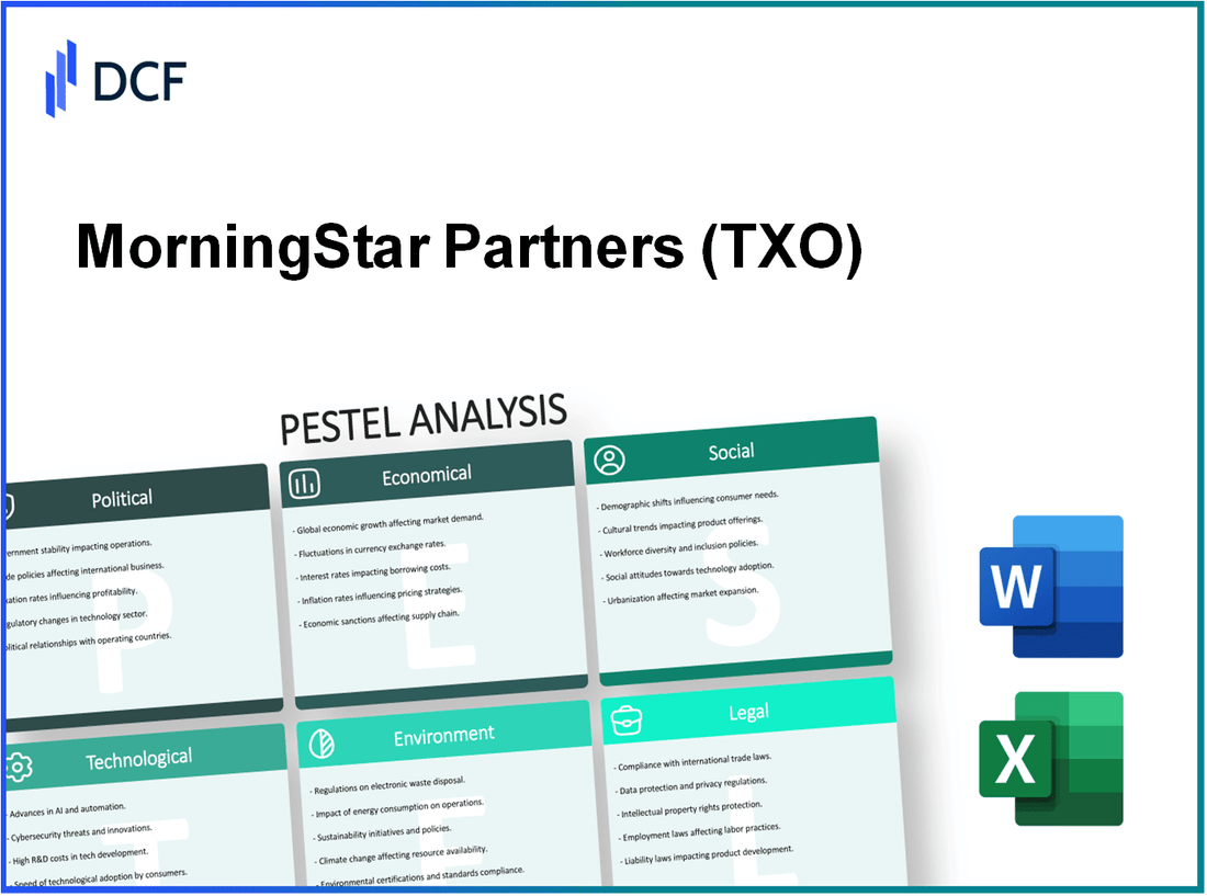 MorningStar Partners, L.P. (TXO): PESTEL Analysis