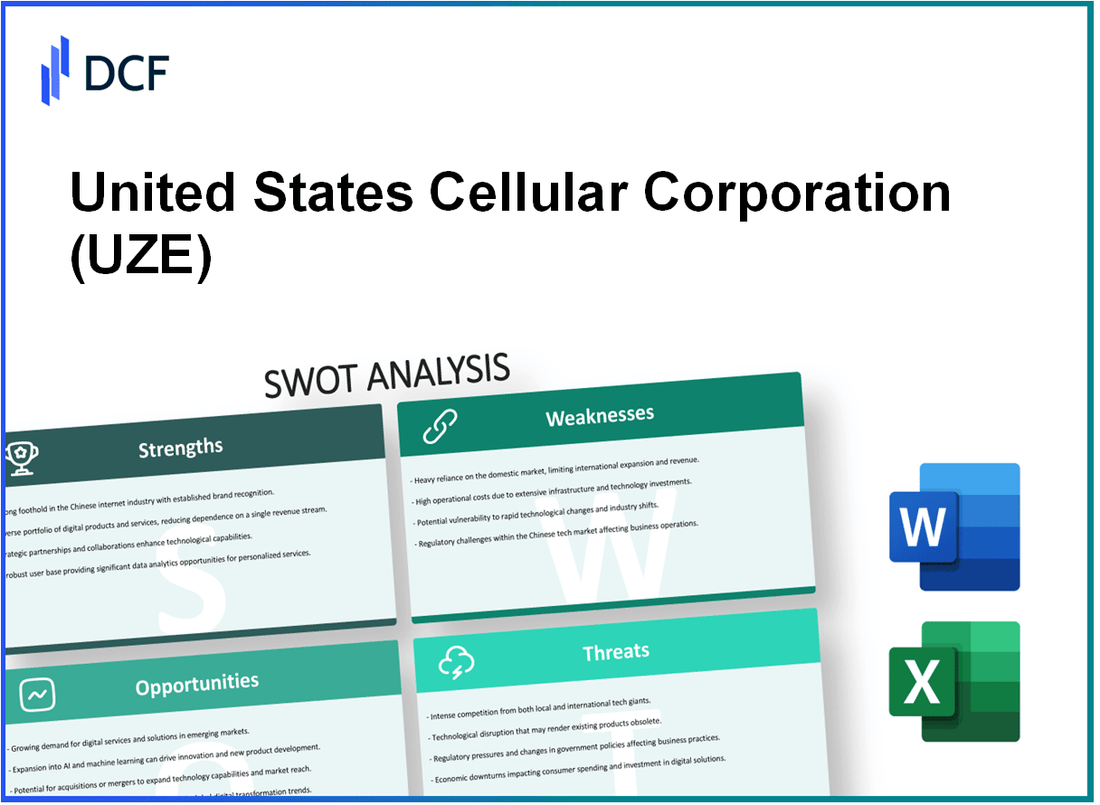 United States Cellular Corporat (UZE): SWOT Analysis