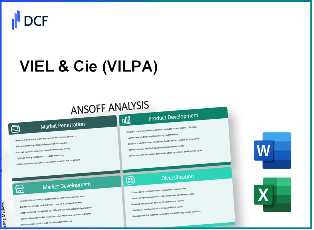 VIEL & Cie, société anonyme (VIL.PA): Ansoff Matrix