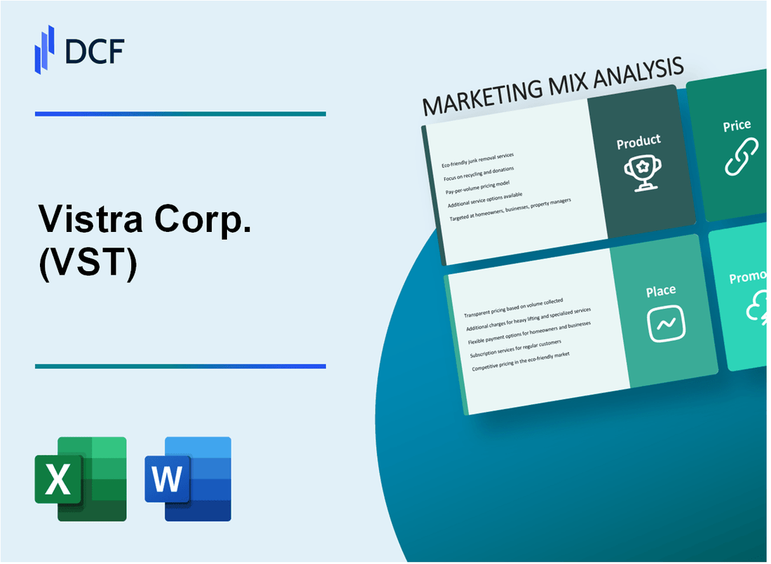Vistra Corp. (VST) Marketing Mix