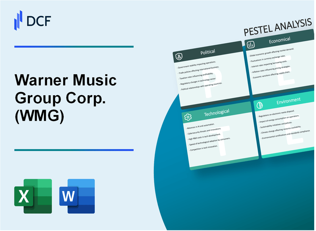 Warner Music Group Corp. (WMG) PESTLE Analysis