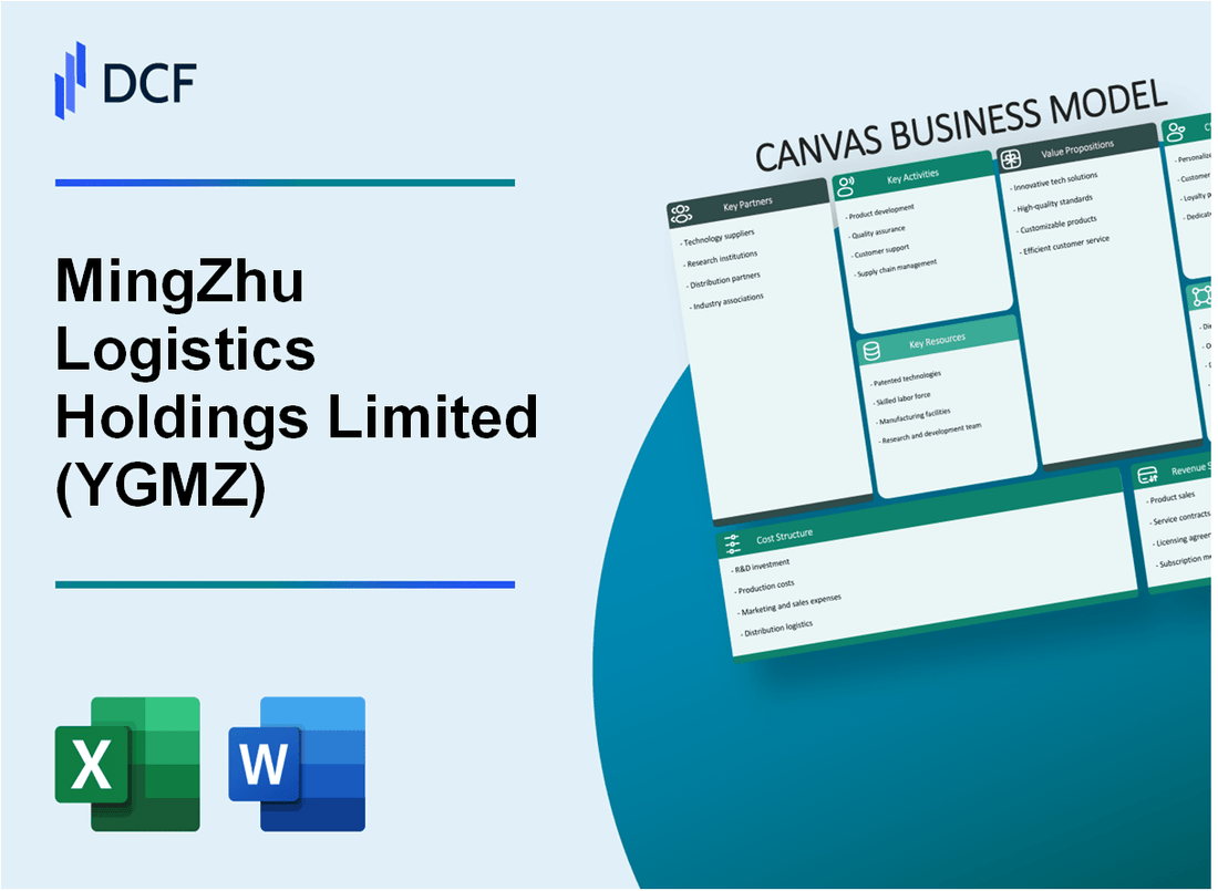 MingZhu Logistics Holdings Limited (YGMZ) Business Model Canvas